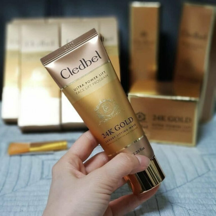 CLEDBEL 24K GOLD - маска пленка с лифтинг эффектом