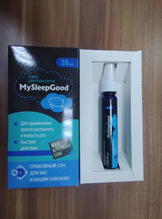 MySleepGood - cпрей от храпа