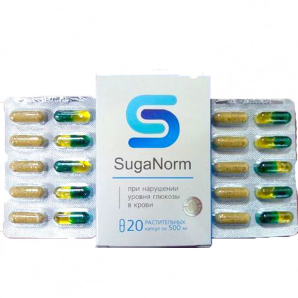 SugaNorm (ШугаНорм) - капсулы от диабета