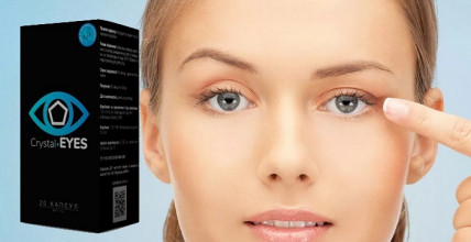 CRYSTALEYES - комплексное натуральное средство для уменьшения усталости глаз