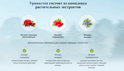 Уринастоп (urinastop) - средство от учащенного мочеиспускания
