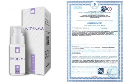 UNIDERMA (Унидерма) - гель от кожных заболеваний