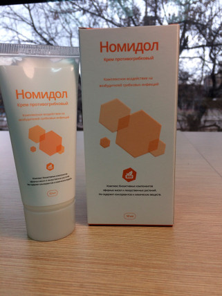 Nomidol (Номидол) - крем от грибка ног