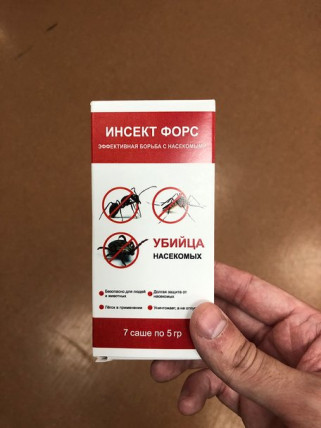 Инсект Форс - засіб від комах