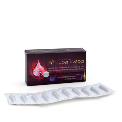 LUCEM VACCI - свечи для женского здоровья