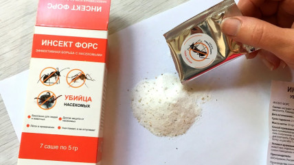 Инсект Форс - засіб від комах