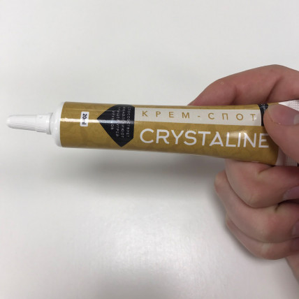 Crystaline (Кристалайн) - крем-спот от прыщей