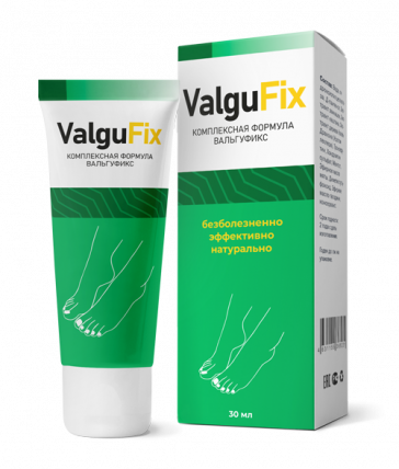 ValguFix (вальгуфикс) - крем от вальгусной деформации