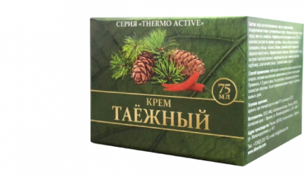 Таёжный - крем для суставов