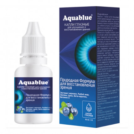 Aquablue - восстановление остроты зрения