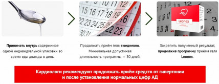 Leonex (ЛеоНекс) - средство от гипертонии