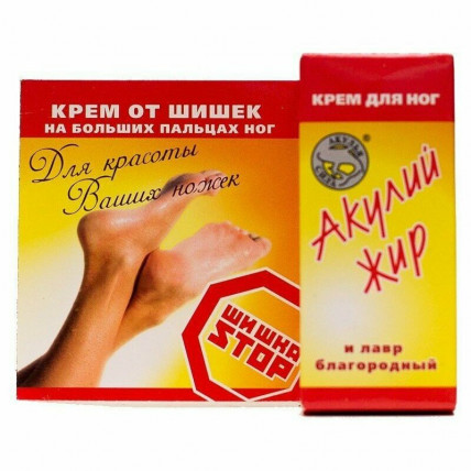 Шишка Стоп - средство от вальгусной деформаци