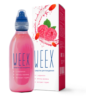 Weex вкус малина годжи - коктейль для похудения