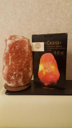 Скала - солевая лампа для укрепления здоровья
