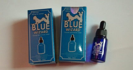 Blue Wizard - Возбуждающие капли для женщин