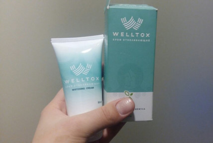 Welltox (Велтокс) - отбеливающий крем для лица
