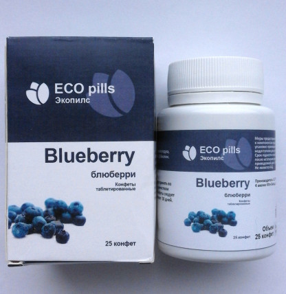Eco Pills Blueberry - засіб для очей