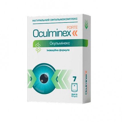 Oculminex - средство для восстановления зрения