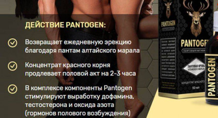 Pantogen (Пантоген) - средство для потенции