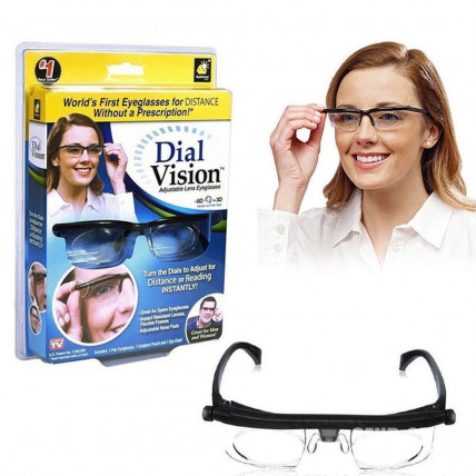 Dial Vision - очки с регулировкой линз
