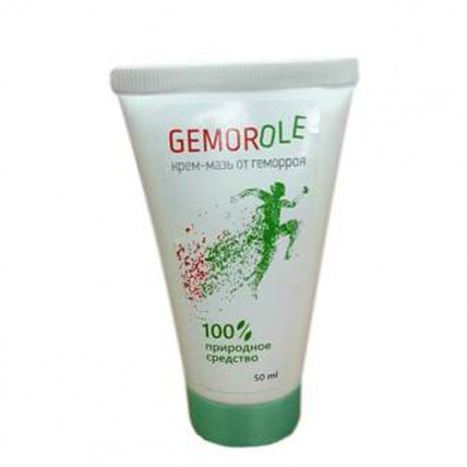 Gemorole (Гемороле) - крем-мазь от геморроя