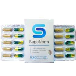 SugaNorm (ШугаНорм) - капсулы от диабета